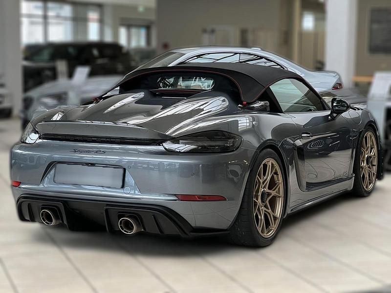 Gebraucht Porsche Boxster Spyder 500 PS (367 kW) 2024 Grau metallic Cabrio