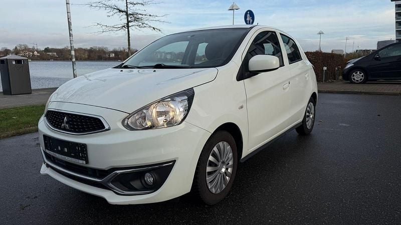 Weiß Gebraucht 2019 Mitsubishi Space Star Kleinwagen | 6.550 € (Fairer Preis) - Bild 1/4