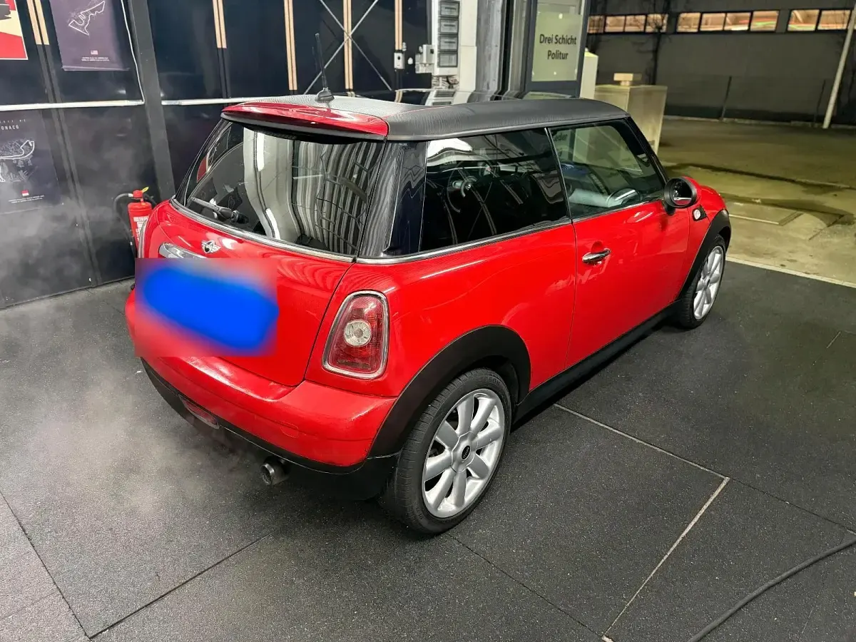 Usata Mini Cooper 95 CV (69 kW) 2010 Rosso Utilitaria