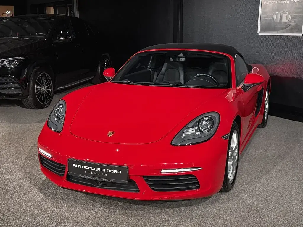 Gebraucht Porsche 718 Boxster 299 PS (219 kW) 2016 Rot Cabrio