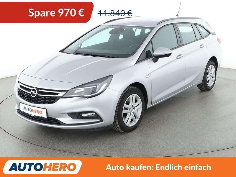 Gray Gebraucht 2016 Opel Astra Edition Kombi | 10.870 € (Fairer Preis) - Bild 1/3