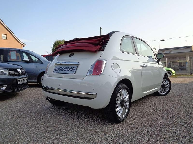 Bianco bianco Gebraucht 2014 Fiat 500 Lounge Cabrio | 8.200 € (Fairer Preis) - Bild 1/4