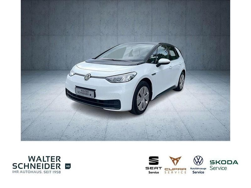 Gletscherweiß metallic Gebraucht 2021 VW ID.3 Pro Performance Kleinwagen | 19.950 € (Fairer Preis) - Bild 1/4