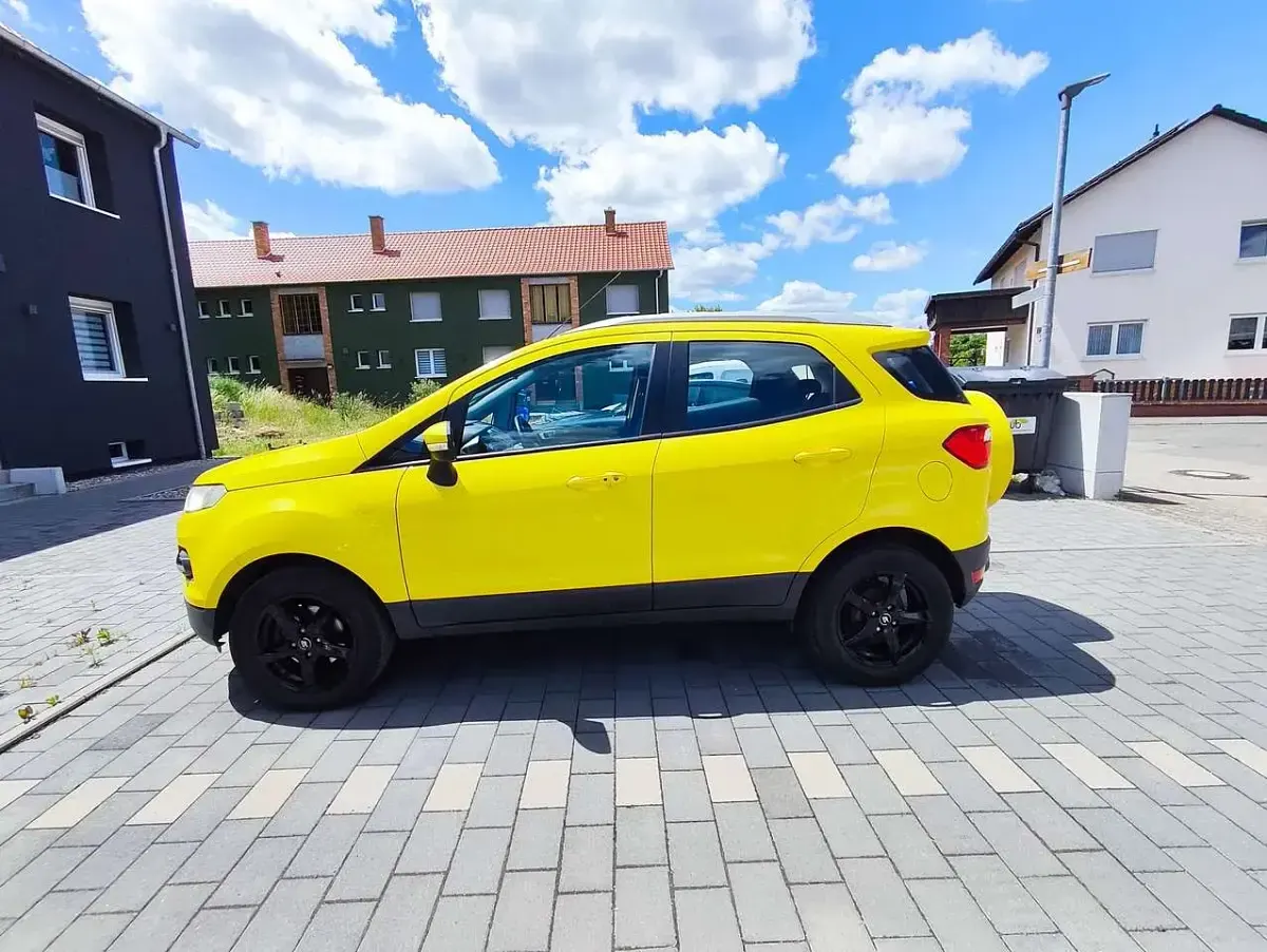 Gebraucht Ford Ecosport 111 PS (81 kW) 2014 Gelb SUV