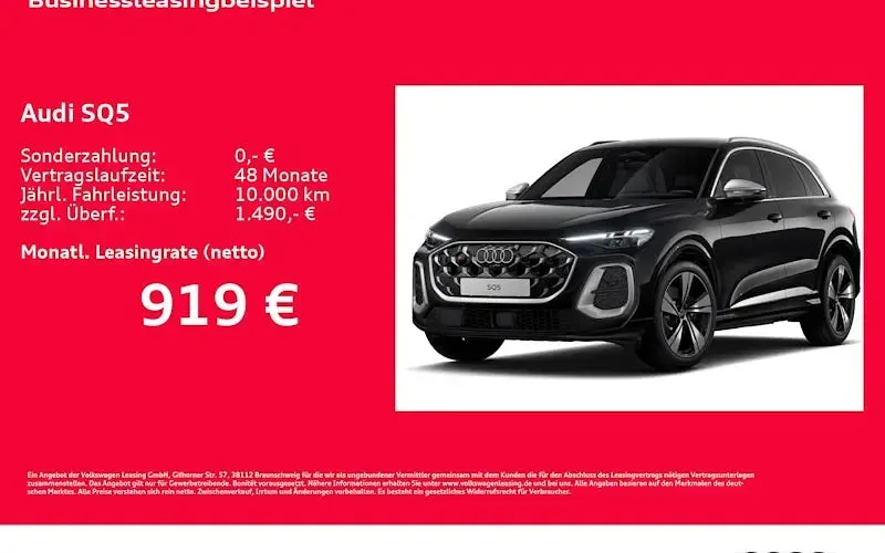 Neu Audi Q5 Ambiente 367 PS (269 kW) 2026 Schwarz SUV