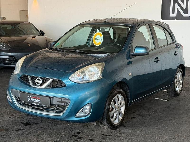 Gebraucht Nissan Micra 80 PS (58 kW) 2015 Grün Kleinwagen