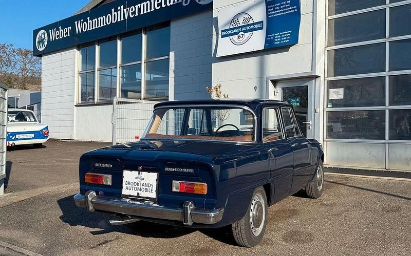 Gebraucht Alfa Romeo Giulia Super 87 PS (63 kW) 1971 Blau Limousine