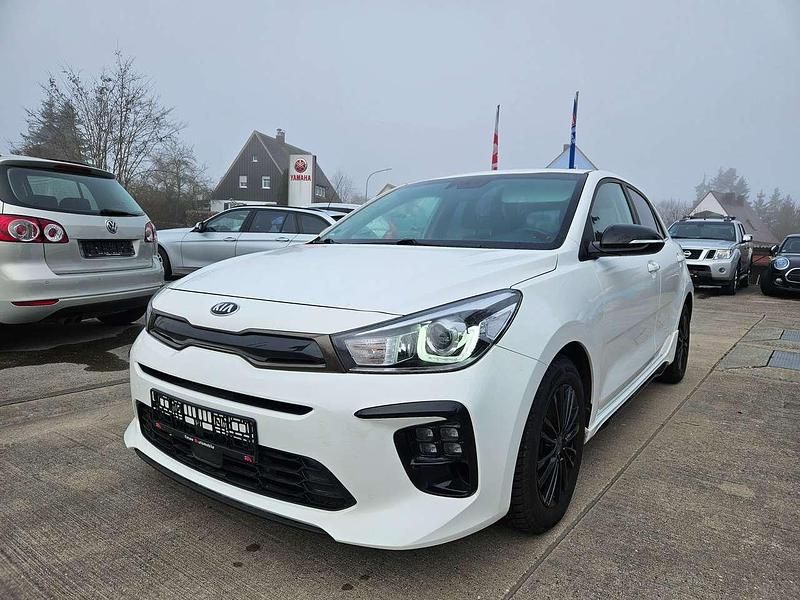 Gebraucht Kia Rio GT-Line 120 PS (88 kW) 2018 (ud) schneeweiss Kleinwagen