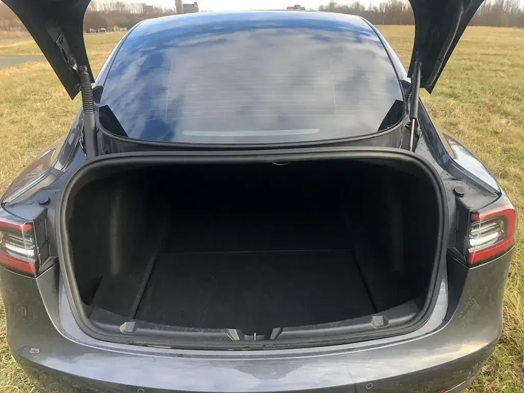 Usado Tesla Model 3 Standard Range Plus 225 kW (306 CV) 2021 Gris Berlina