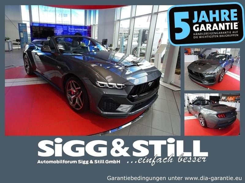 Carbonized grey Neu 2025 Ford Mustang GT Convertible Cabrio | 62.990 € (Guter Preis) - Bild 1/4