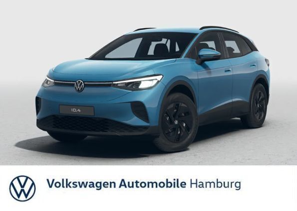 Grau (costa azul metallic) Neu 2025 VW ID.4 Pure SUV | 36.765 € (Superpreis) - Bild 1/4