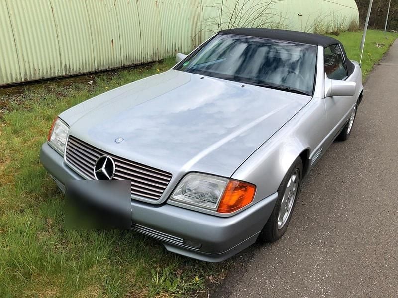 Gebraucht Mercedes SL320 1993 Silber Cabrio