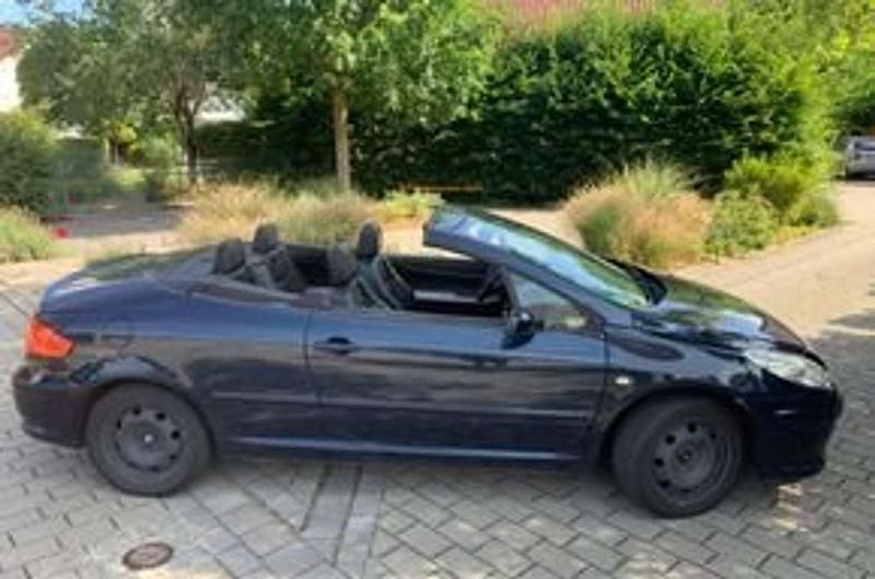 Blau Gebraucht 2007 Peugeot 307 CC Sport Cabrio | 2.400 € (Guter Preis) - Bild 1/4