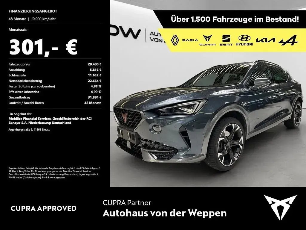 Gebraucht Cupra Formentor 190 PS (139 kW) 2024 SUV