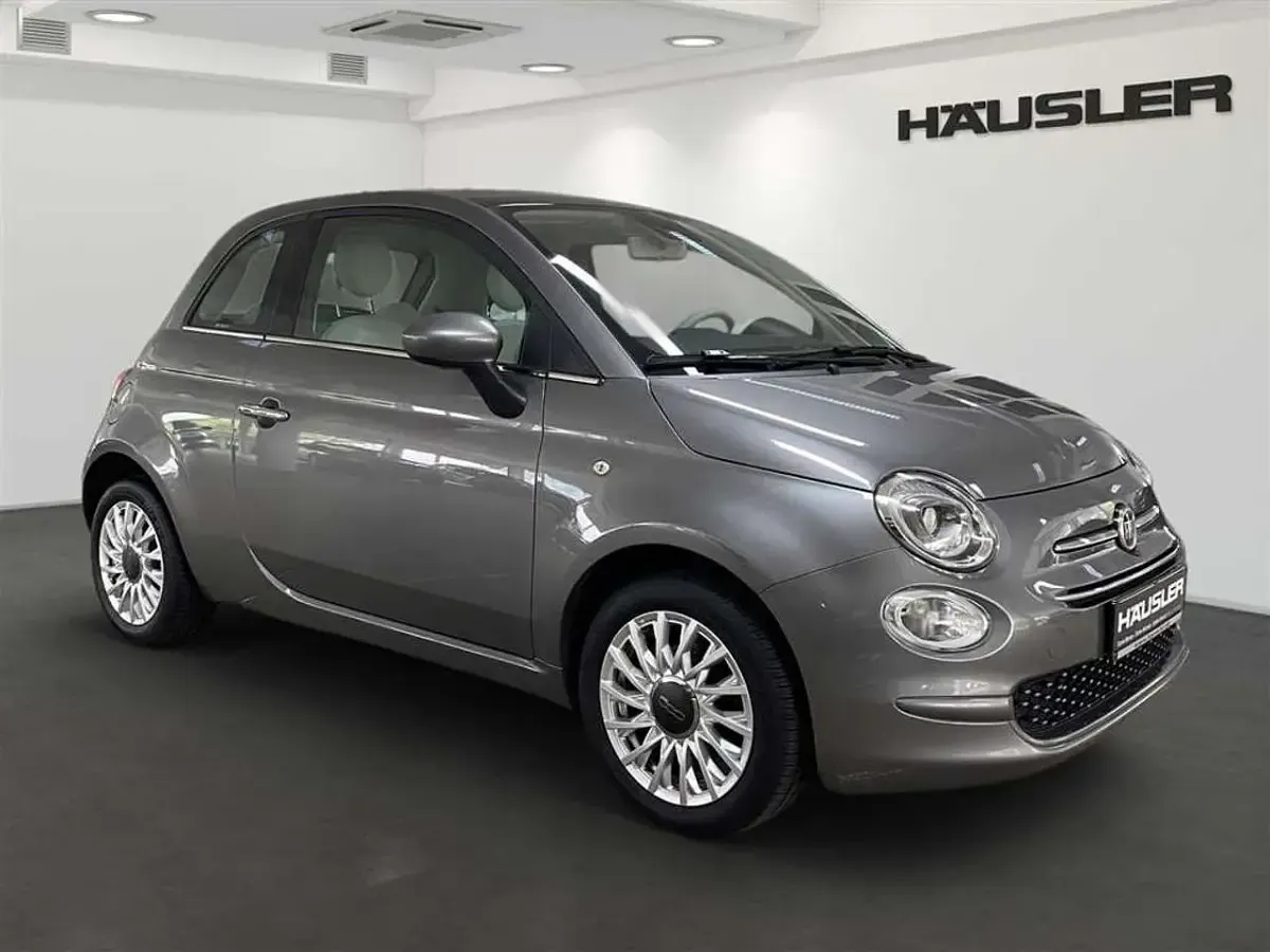 Gebraucht Fiat 500 Lounge 69 PS (50 kW) 2020 Grau Kleinwagen