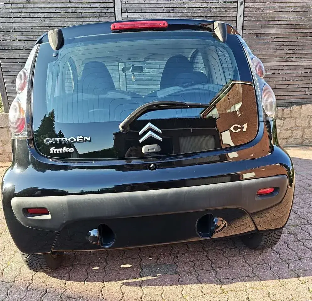 Gebraucht Citroën C1 Style 68 PS (50 kW) 2009 Schwarz Kleinwagen