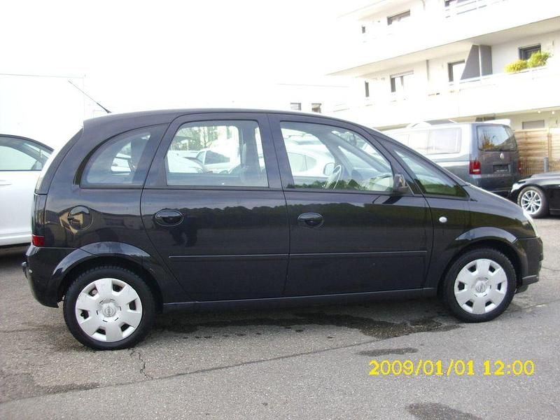 Gebraucht Opel Meriva Edition 90 PS (66 kW) 2007 Schwarz Van / Kleinbus