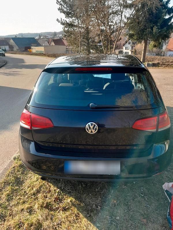 Gebraucht VW Golf VII 2016 Schwarz Kleinwagen