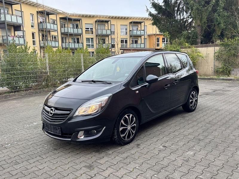 Schwarz Gebraucht 2014 Opel Meriva Color Edition Van / Kleinbus | 5.999 € (Guter Preis) - Bild 1/4