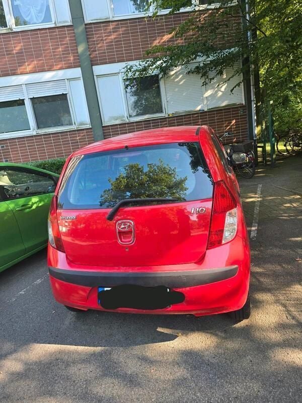 Rot Gebraucht 2008 Hyundai i10 Kleinwagen | 700 € - Bild 1/4