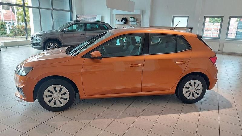 Gebraucht Skoda Fabia 65 PS (47 kW) 2022 Orange Kleinwagen