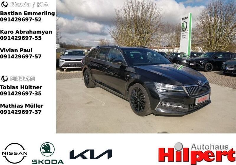 Schwarzmagic perleffekt (metallic) Gebraucht 2019 Skoda Superb LAURIN & KLEMENT Kombi | 28.440 € (Teuer) - Bild 1/4
