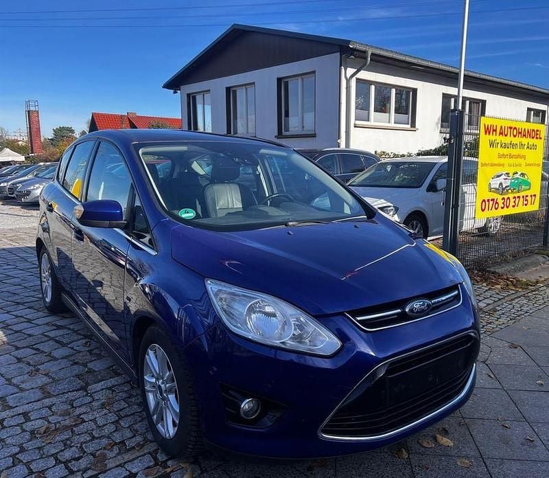 Gebraucht Ford C-MAX Titanium 125 PS (91 kW) 2014 Blau Van / Kleinbus