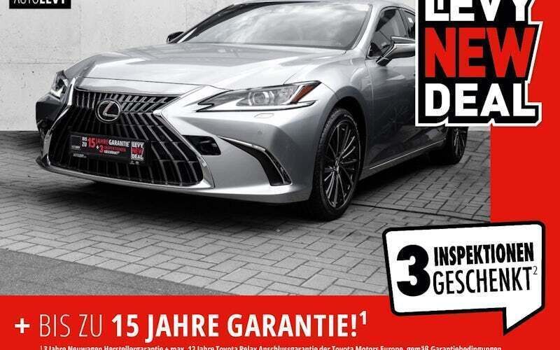 Silber Neu 2025 Lexus ES300H Business Edition Limousine | 44.990 € (Superpreis) - Bild 1/4