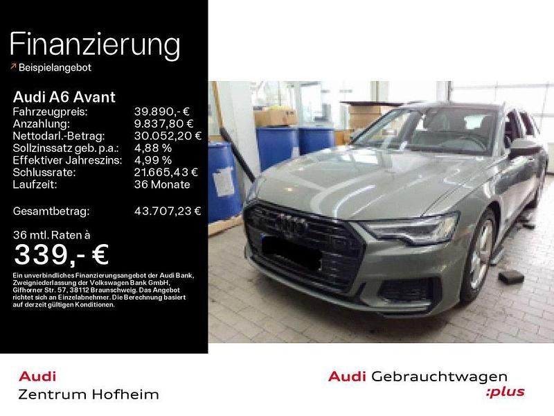 Gebraucht Audi A6 S-Line 299 PS (219 kW) 2023 Chronosgrau metallic Kombi
