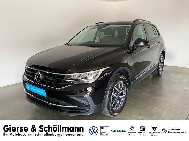 Schwarz Gebraucht 2022 VW Tiguan Life SUV | 28.450 € (Fairer Preis) - Bild 1/4