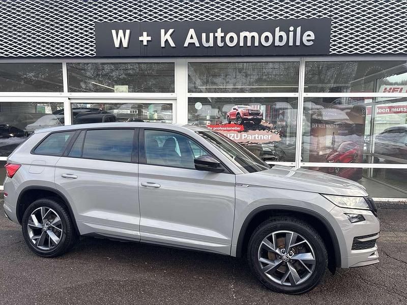 Gebraucht Skoda Kodiaq SportLine 179 PS (131 kW) 2018 Steelgrau SUV