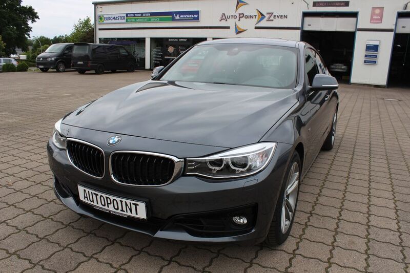 Grau Gebraucht 2013 BMW 320 Gran Turismo Sport Line Limousine | 18.490 € (Fairer Preis) - Bild 1/4