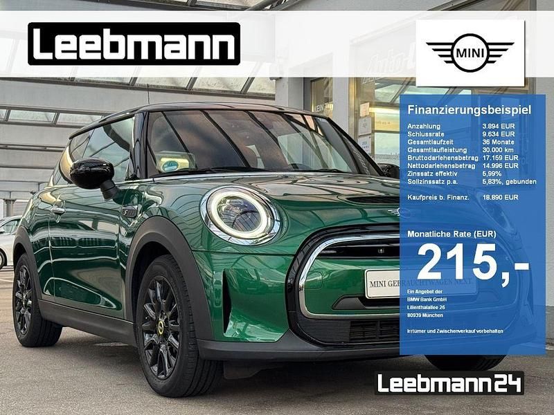 Grün Gebraucht 2023 Mini Cooper SE Classic Kleinwagen | 18.890 € (Guter Preis) - Bild 1/4