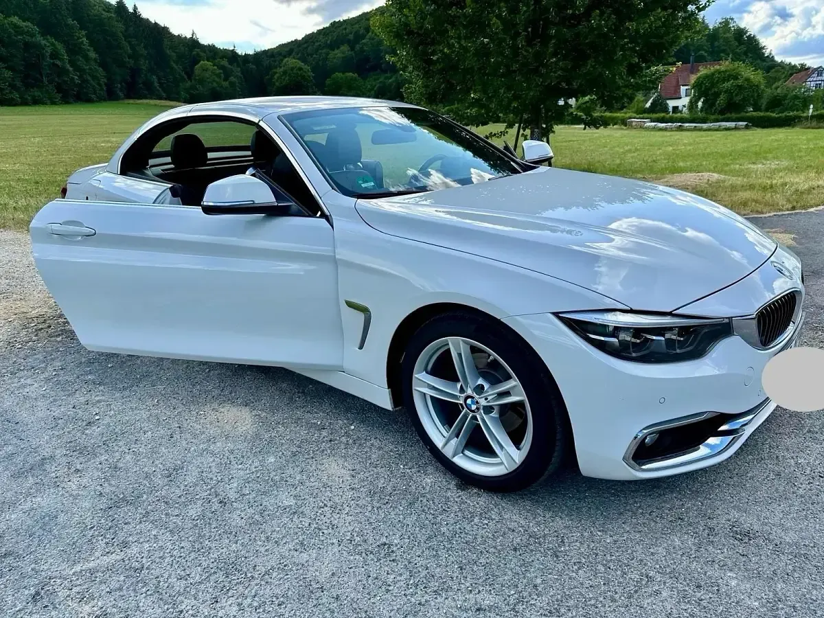 Gebraucht BMW 420 Luxury Line 184 PS (135 kW) 2019 Weiß Cabrio