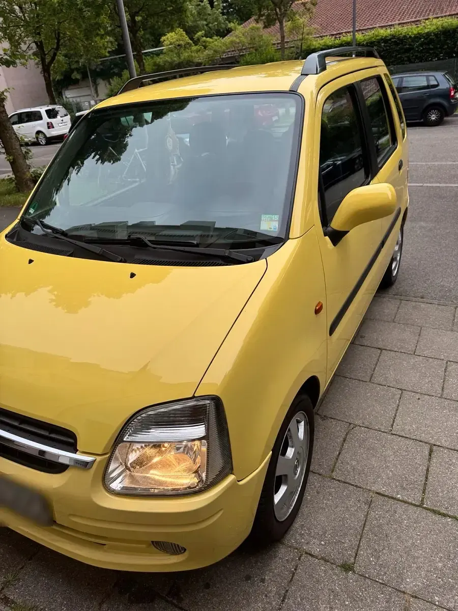 Gebraucht Opel Agila 75 PS (55 kW) 2006 Gelb Kleinwagen