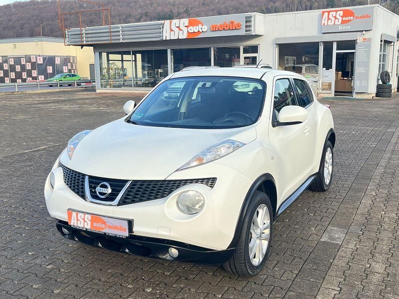 Weiß Gebraucht 2013 Nissan Juke Acenta SUV | 5.700 € (Superpreis) - Bild 1/4