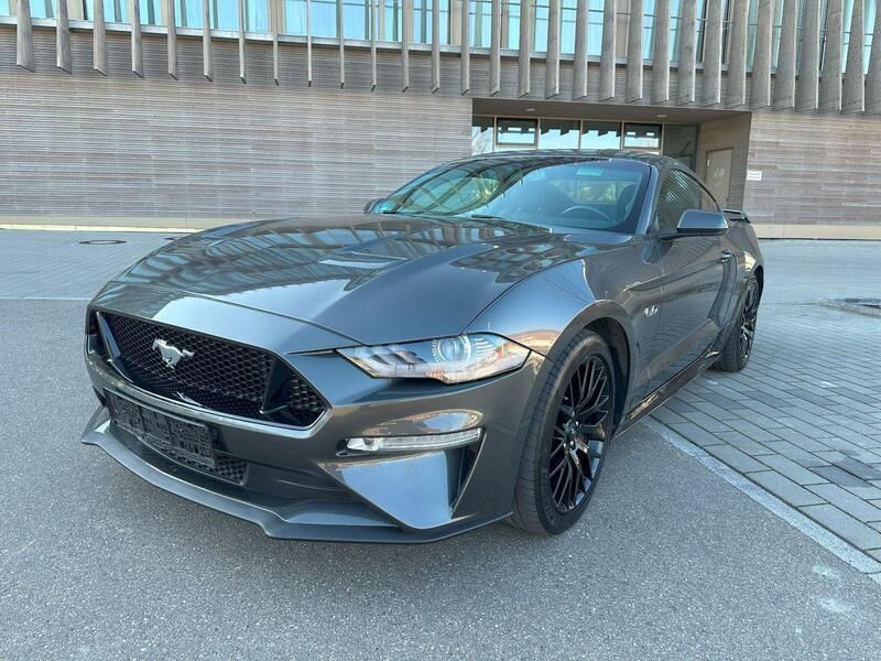 Grau Gebraucht 2021 Ford Mustang GT Fastback Coupé | 36.890 € (Superpreis) - Bild 1/4