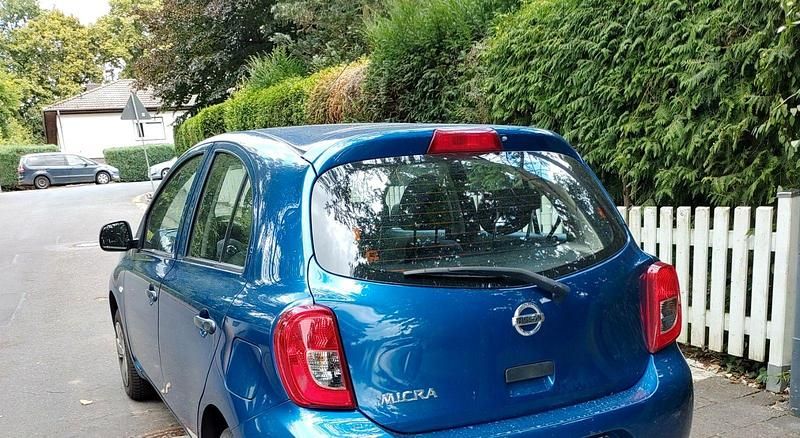 Gebraucht Nissan Micra Visia 80 PS (58 kW) 2015 Blau Kleinwagen