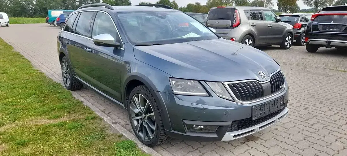 Gebraucht Skoda Octavia Scout Scout 4x4 184 PS (135 kW) 2017 Quarzgrau metallic Kombi