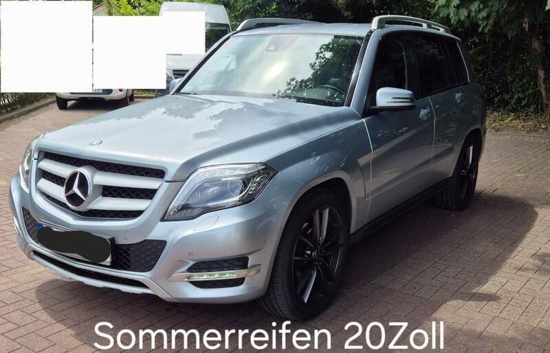 Silber Gebraucht 2013 Mercedes GLK350 SUV | 21.490 € (Teuer) - Bild 1/4
