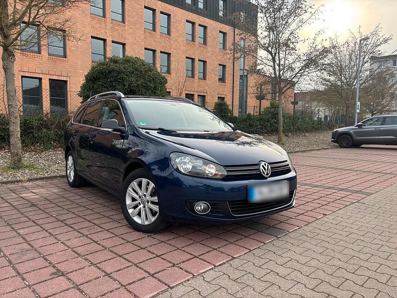 Gebraucht VW Golf VII Style 116 PS (85 kW) 2012 Blau Kombi