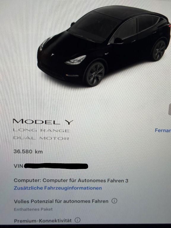 Gebraucht Tesla Model Y Long Range AWD 378 kW (514 PS) 2022 Schwarz SUV