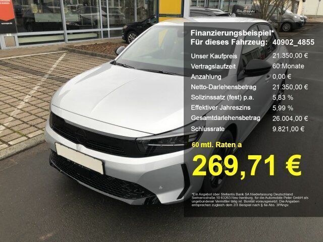 Silber Neu 2025 Opel Corsa Limousine | 21.350 € (Etwas zu teuer) - Bild 1/4