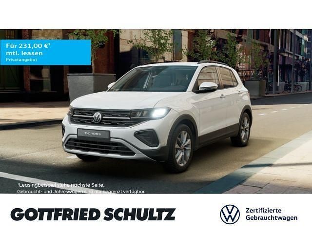 Weiss Gebraucht 2024 VW T-Cross Life SUV | 20.950 € (Fairer Preis) - Bild 1/3