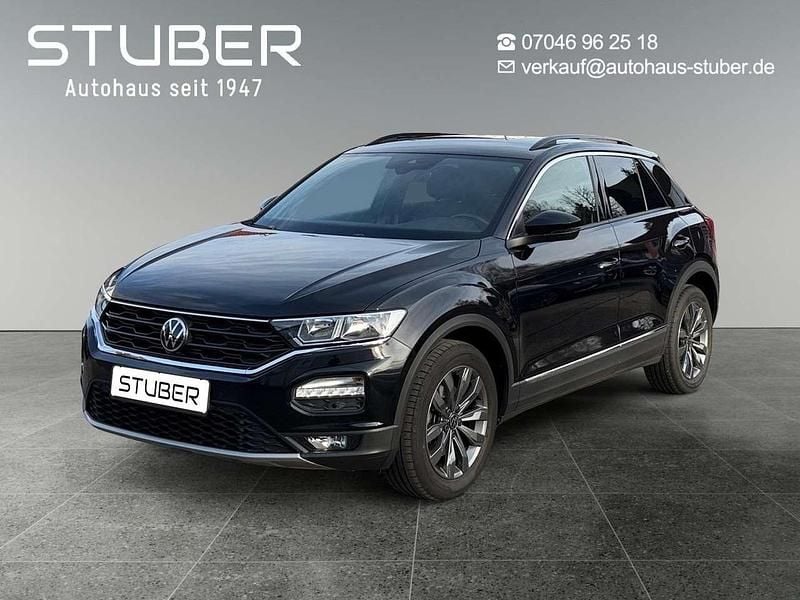 Deep black perleffekt Gebraucht 2021 VW T-Roc Sportline SUV | 26.990 € (Guter Preis) - Bild 1/4