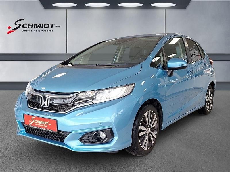 Gebraucht Honda Jazz Elegance 102 PS (75 kW) 2018 Hellblau Kleinwagen