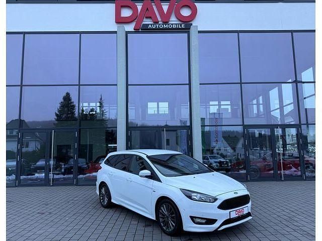 Gebraucht Ford Focus ST-Line 210 PS (154 kW) 2018 Weiß Kombi