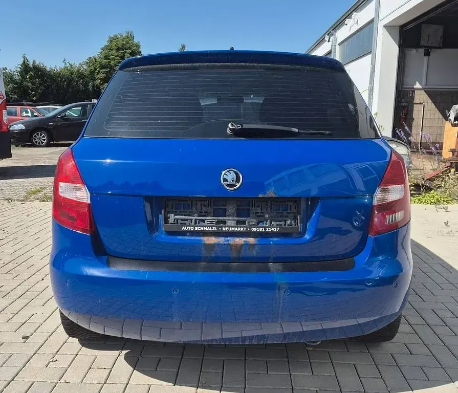 Gebraucht Skoda Fabia Ambiente 69 PS (50 kW) 2008 Blau Limousine