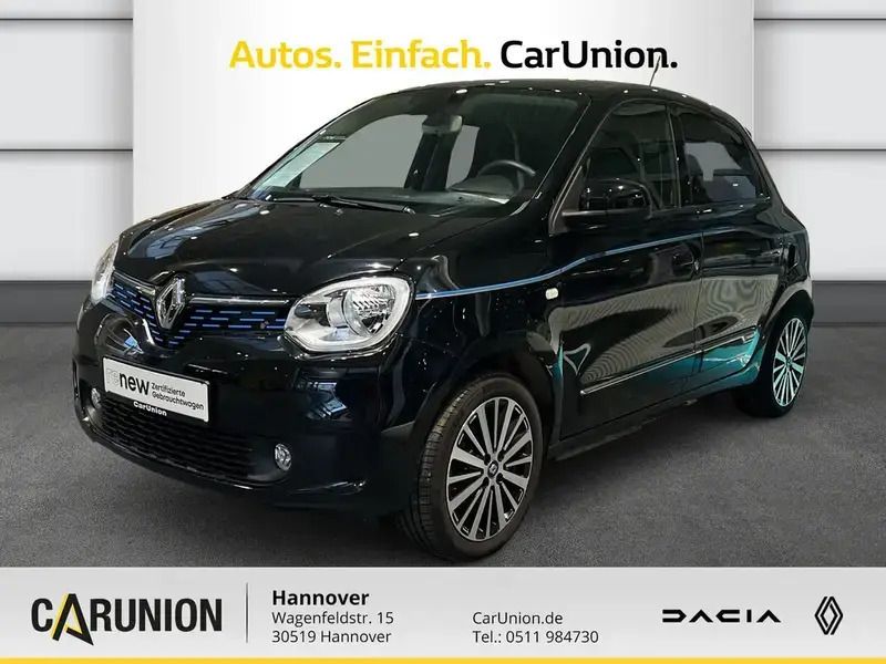 Black pearlschwarz Gebraucht 2021 Renault Twingo Intens Kleinwagen | 13.575 € (Fairer Preis) - Bild 1/4