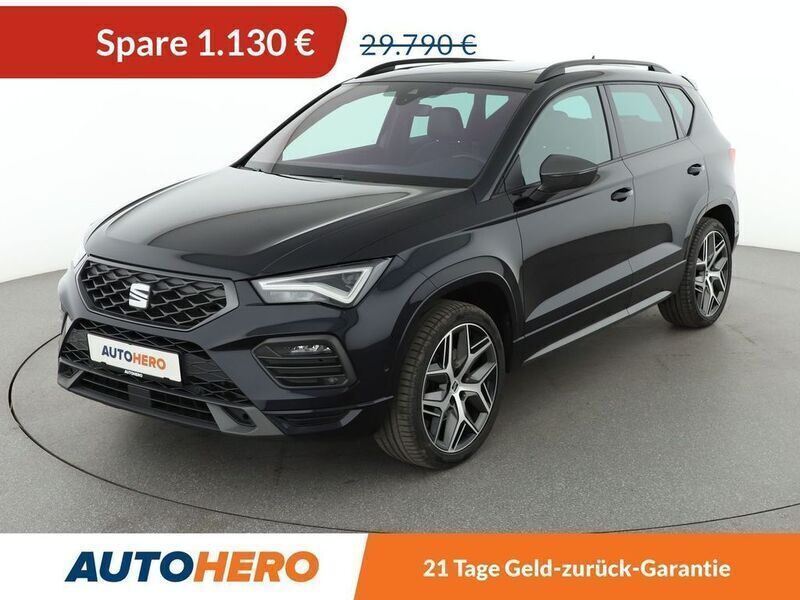 Schwarz Gebraucht 2021 Seat Ateca 4Drive SUV | 28.020 € (Fairer Preis) - Bild 1/3